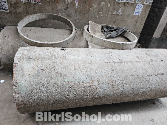 Concrete pipe 8 piece